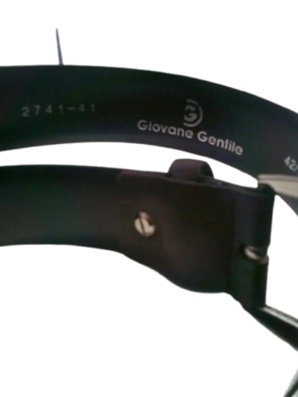 Giovane Gentile Handmade Leather Belt (Mens/Unisex) Size 42/105 Made in Turkey